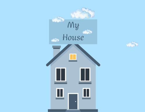مطوية انجليزي رابع ابتدائي (my house) الترم الثالث