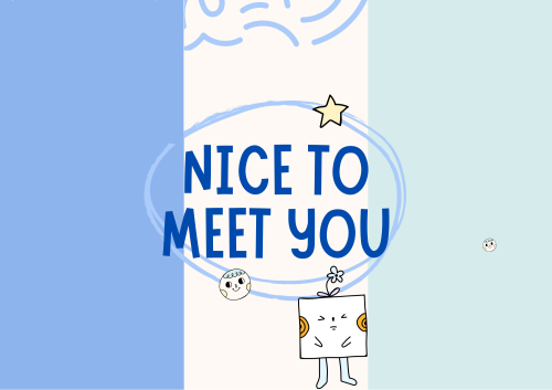 مطوية إنجليزي ثالث ابتدائي (nice too meet you) الت...