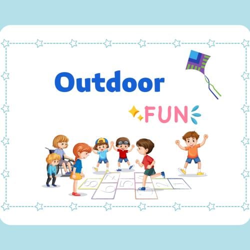 مطوية انجليزي سادس ابتدائي (outdoor fun)