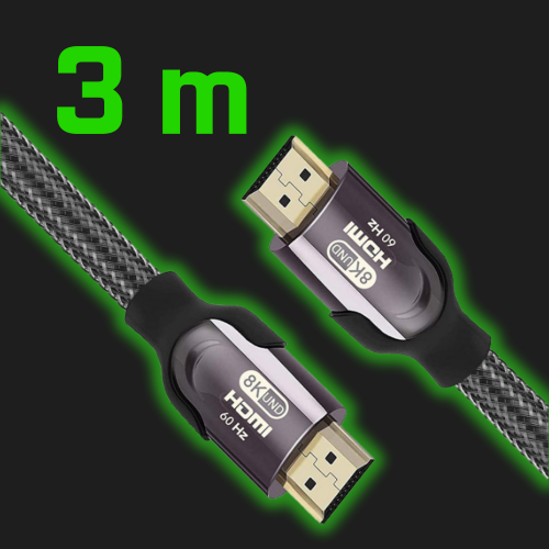 كيبل تورتس HDMI 8K (3m)