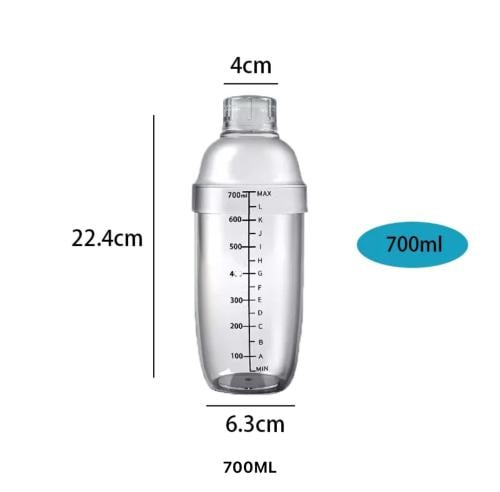 كوكتيل شيكر بلاستيك 700ml