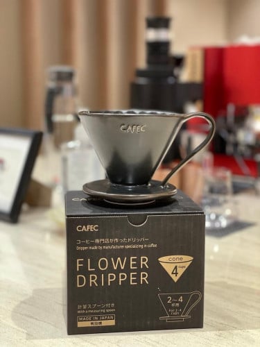 قمع كافيك  02 اسود CAFEC Flower Dripper