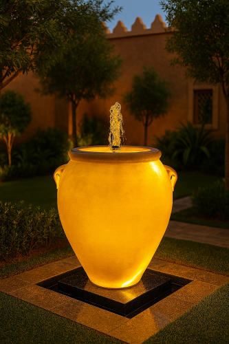 نافورة مضيئه