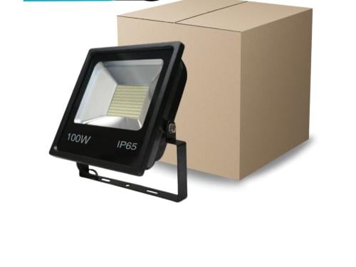 كرتون 5 حبه كشاف ليد خارجي 100 وات ابيض