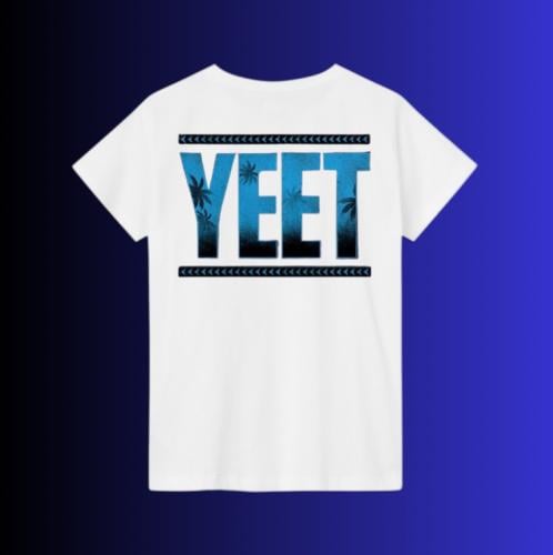 تيشيرت جاي اوسو بنمط YEET ابيض