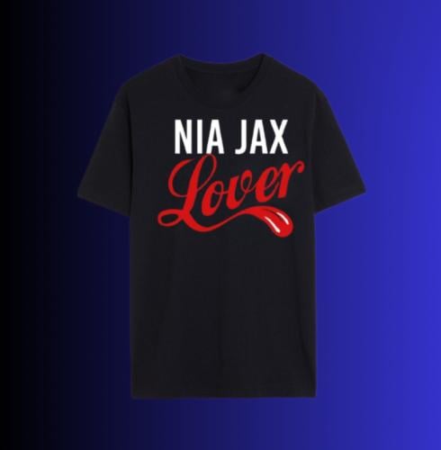 تيشيرت نايا جاكس بنمط NIA JAX Lover