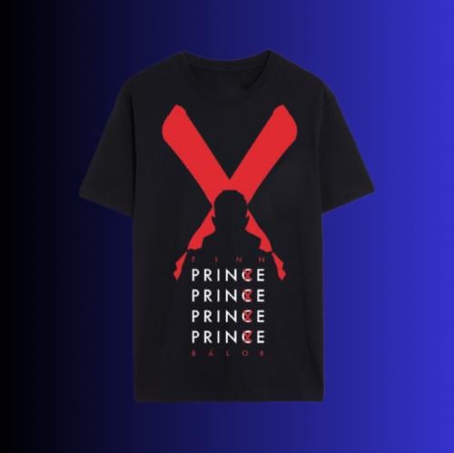 تيشيرت فين بالور بنمط PRINCE