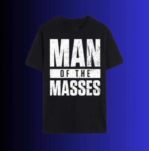 تيشيرت بيكي لينش بنمط MAN OF THE MASSES