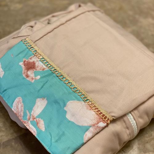 شرشف رداء الصلاة   - سحاب - بيج