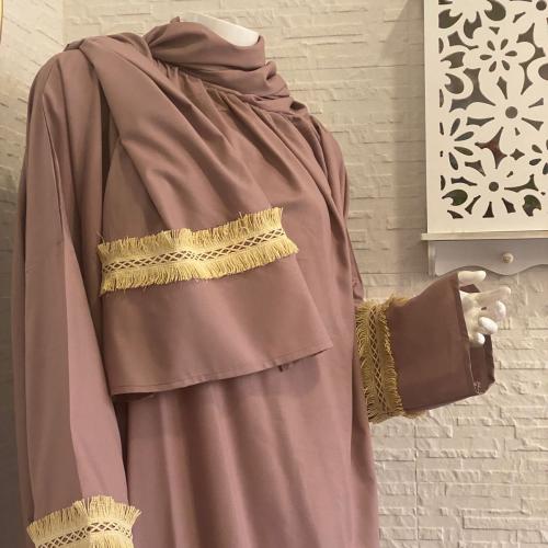 شرشف رداء الصلاة - لف مفتوح - موف