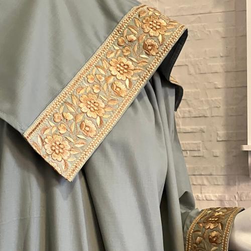 شرشف رداء الصلاة تشكيلة رمضان - لف سادة - أخضر