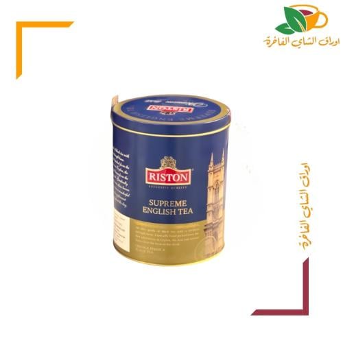 شاي ريستون اسود علبة حديد 100 جم 100 غرام