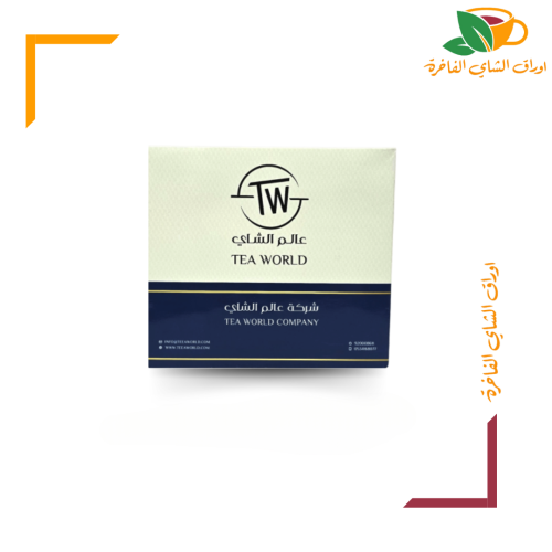 شاي عالم الشاي ازرق علاقي