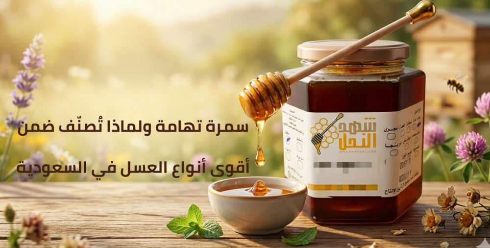 سمرة تهامة ولماذا تُصنّف ضمن أقوى أنواع العسل في السعودية
