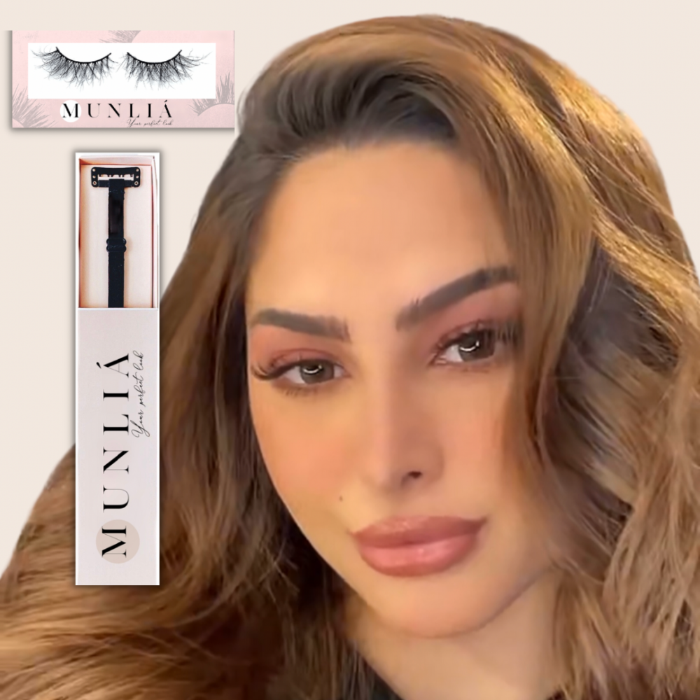 احصلي على إطلالة مثالية مع مشد الشعر الخفي ورموش أكتوبر من متجر مونليا