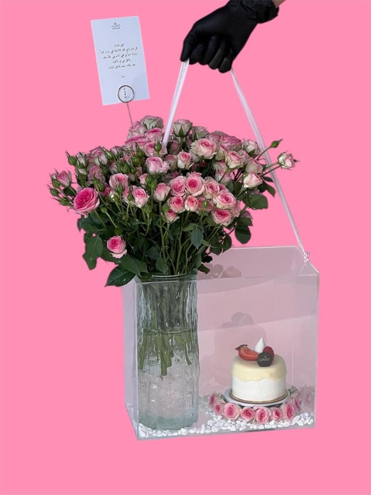 بكج الأكريليك الوردي – نعومة التفاصيل بطعم يفرّح