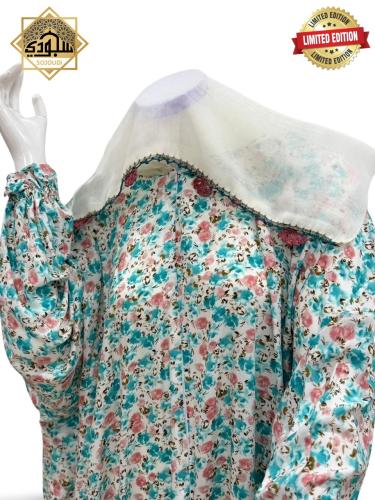 شرشف صلاة سحاب فاخر كوروشيه ملكي