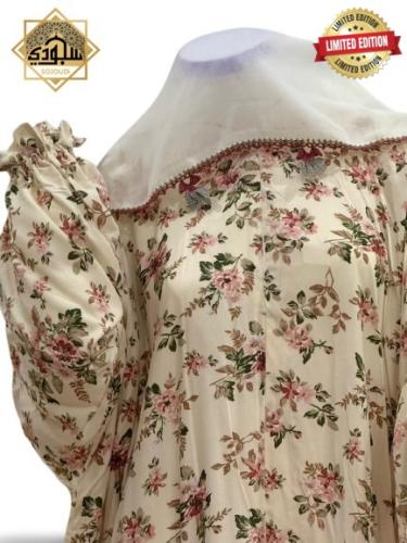 شرشف صلاة سحاب فاخر كوروشيه ملكي