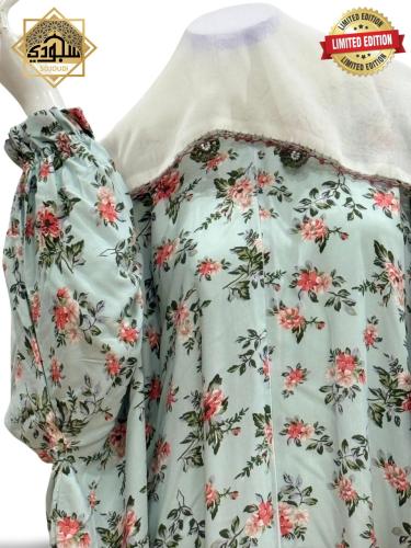 شرشف صلاة سحاب فاخر كوروشيه ملكي