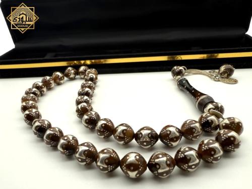 سبحة كوك بالفضة الخالصة عيار 925