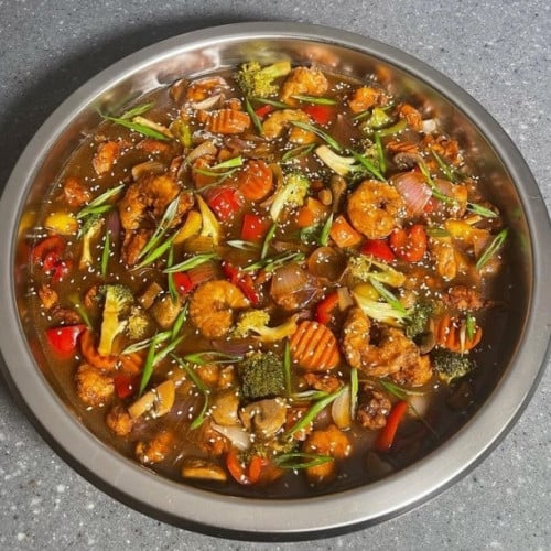 سخان سيزلينج روبيان Shrimp sizzling