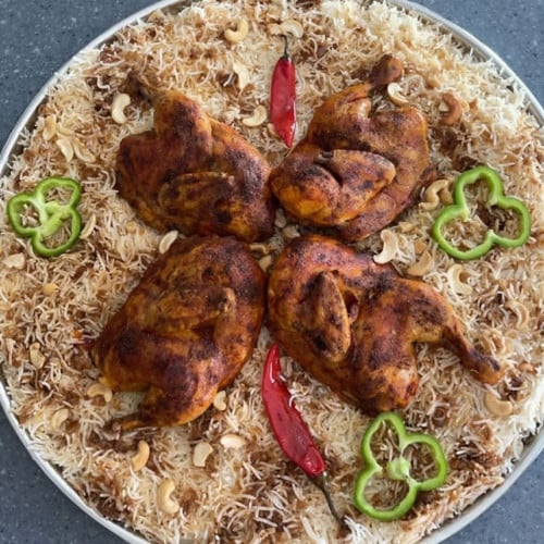 صحن كبسة دجاج Chicken kapsa