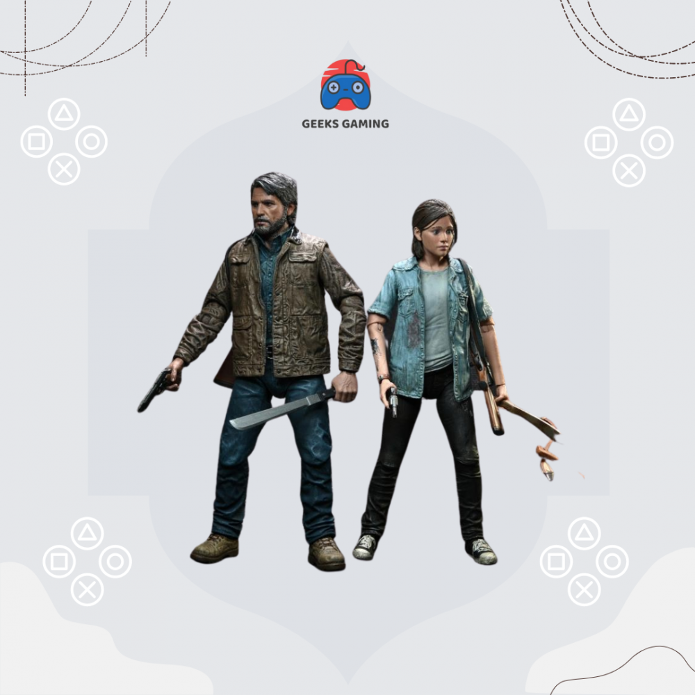 The Last of Us Part II Ultimate Joel and Ellie Action Figure Two-Pack