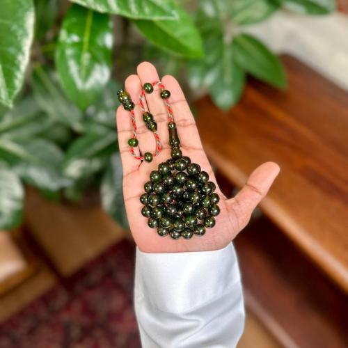 مسباح زعفراني أخضر تمليكة