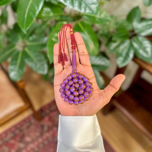 مسباح بكلايت حرباء تفصال عنابي