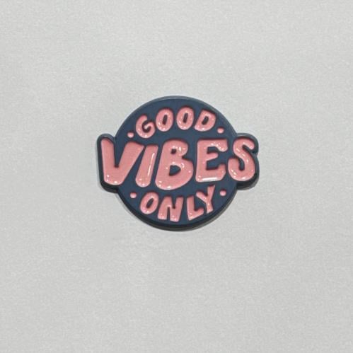 ستيكر حديد | good vibes only