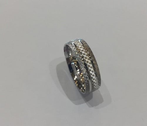 دبلة فضة رجالي عيار 925