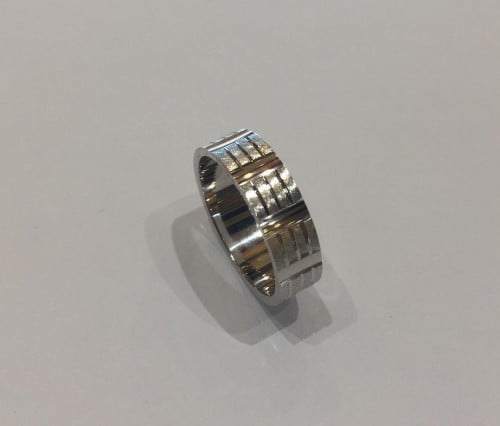دبلة فضة رجالي عيار 925