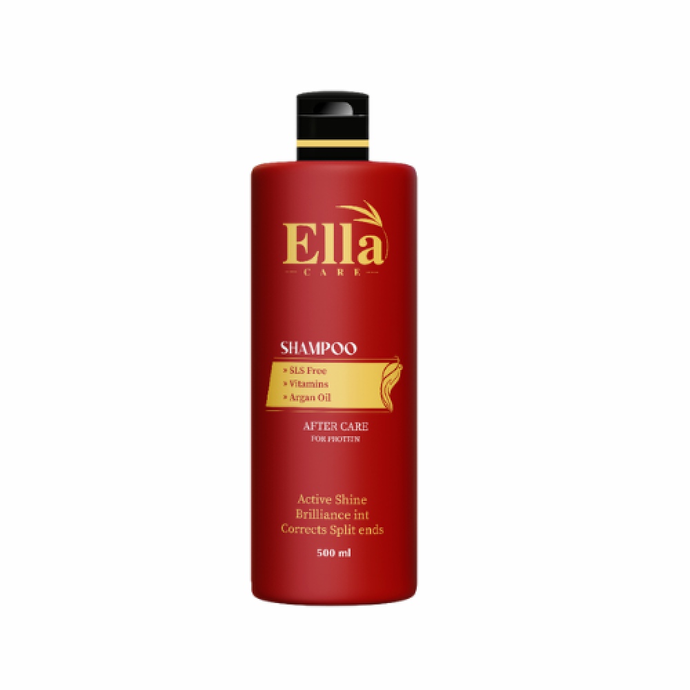شامبو إيلا كير بتركيبته زيت اللوز و زيت الجوجوبا من ella care بحجم 500 مل