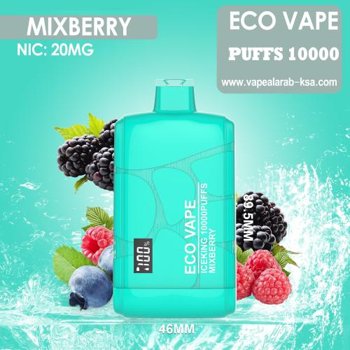 سحبة جاهزة ايكو ايس كنق مكس توت 10000 موش من ECO VAPE