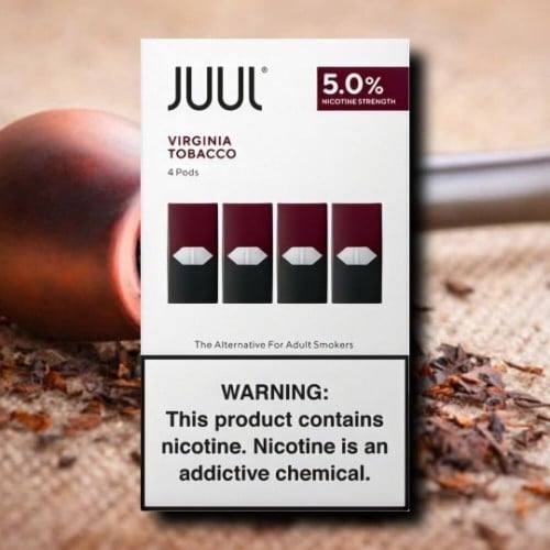 بودات جول توباكو فرجينيا كلاسيك المعبأة  JUUL Classic 50MG