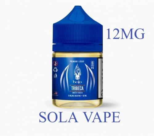نكهة هالو تروبيكال فيب سموث توباكو 12 نيكوتين HALO TRIBECA SMOOTHE TOBACCO