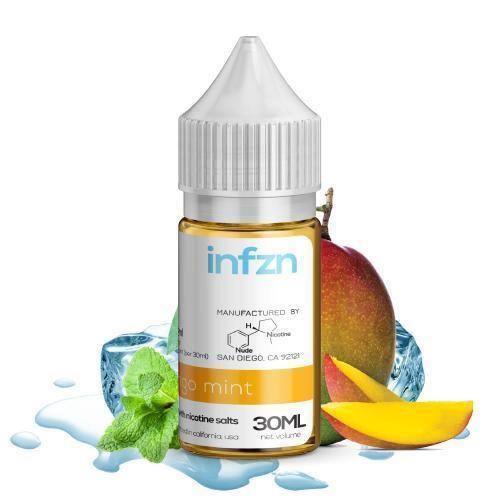 نكهة انفزن مانجو منت سولت نكهة مانجو المثلجة من انفزن INFZN Mango Mint