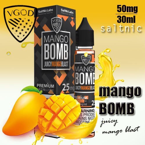 نكهة فيقود بومب مانجو 20 نيكوتين سولت VGOD BOMB MANGO 20MG