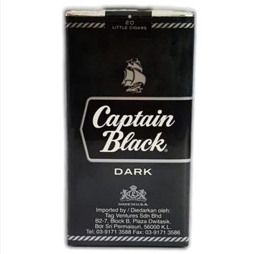 سيجار كابتن بلاك دارك ميني سيقار السوداء سجاريلو CAPTAIN BLACK Dark