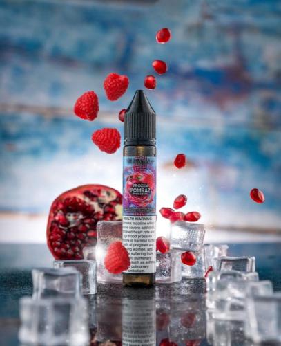 نكهة ميجا ماين رمان رازبيري بارد سولت نيكوتين MEGAMAIN FROZEN POMRAZ