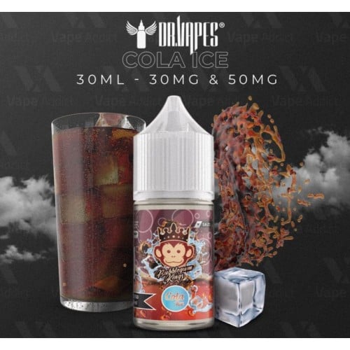 نكهة ملك العلكة كولا ايس سولت نيكوتين