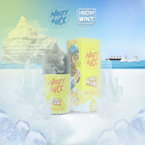 نكهة فيب مانجو ناستي كاش مان ايس CUSHMAN Nasty