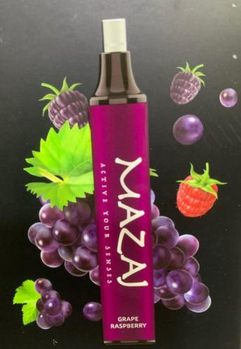 سحبة مزاج 2500 موش مع فلتر عنب توت بيور MAZAJ 50MG