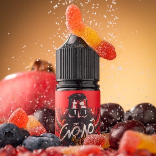 نكهة مود مان حلوى الكرز و التوت و الرمان سولت mood man