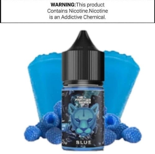 نكهة بينك بانثر بلو بيري توت أزرق سولت Pink Panther blue raspberry