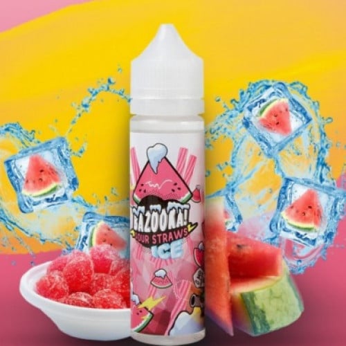 نكهة بازوكا بطيخ ايس فيب بطيخ منعش بارد BAZOOKA WATERMELON ICE