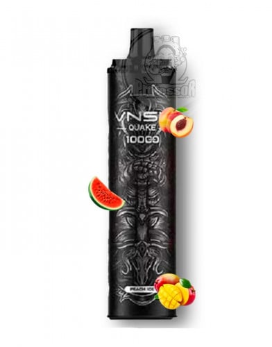 سحبة فنسن 10000 موشة بنكهة ( خوخ مانجو بطيخ 50MG) كوكتيل VNSN QUAKE