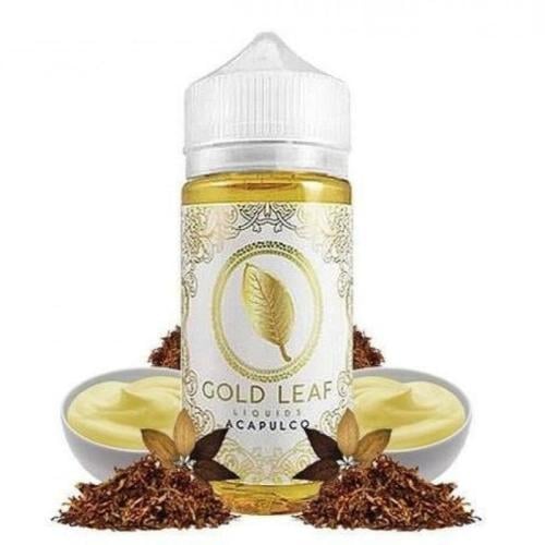 نكهة جولد ليف فيب 100ML الورقه الذهبيه مزيج من التوباكو فانيلا Gold Leaf Emericano