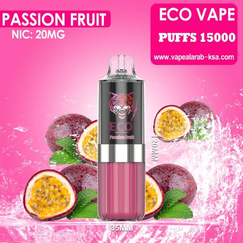 شيشة جاهزة ايكو هوكا باشن فروت 15000 موش من ECO VAPE