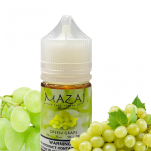نكهة مزاج عنب اخضر سولت نيكوتين 30ML MAZAJ GREEN GRAPE